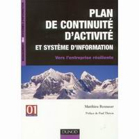 Plan de continuité d'activité et système d'information