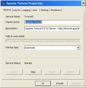 Apache Tomcat - Procrun Service Management Tool